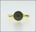 Bague 1 perle ronde cat. AB 8,70mm or jaune 18K (bapyx10078)